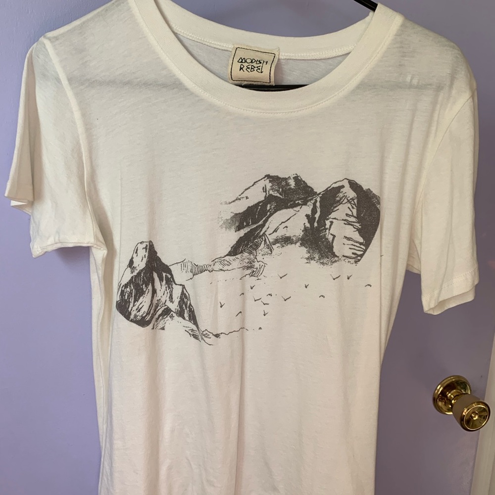 Modish Rebel Mountain Scape T-Shirt